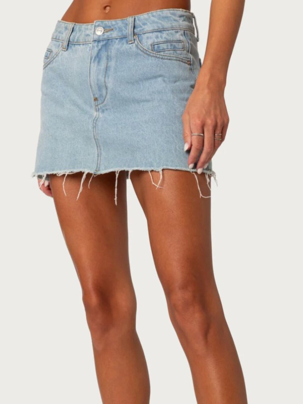 Edikted Demin Skirt mini NWT
